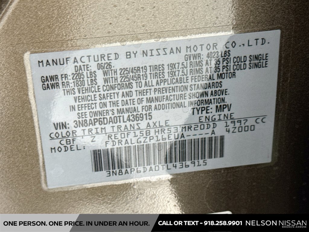 New 2026 Nissan Kicks SR FWD image 29