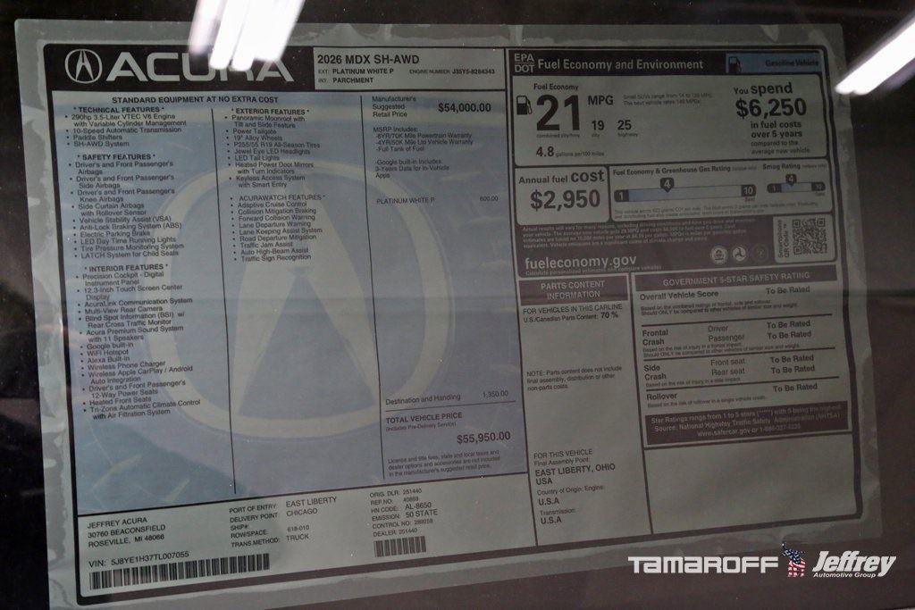 New 2026 Acura MDX SH-AWD image 21