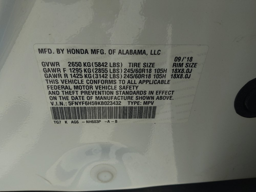 Used 2019 Honda Pilot EX-L image 33