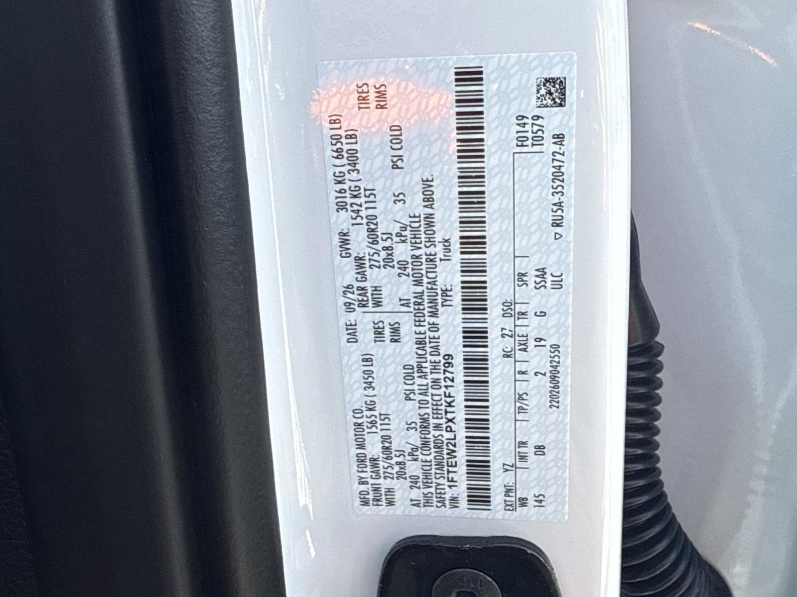 New 2026 Ford F150 STX w/ Equipment Group 200A AWD/4WD image 21