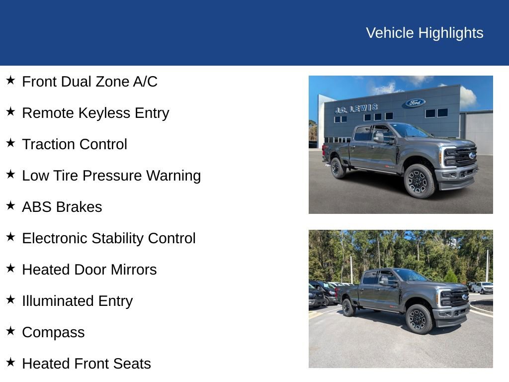 New 2026 Ford F350 Platinum w/ FX4 Off-Road Package image 33