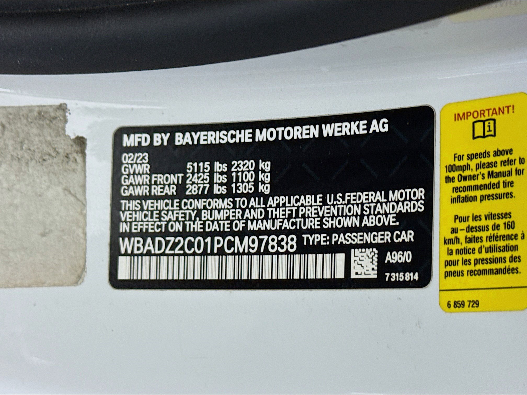 Used 2023 BMW 840i Convertible w/ Comfort Seating Package image 38