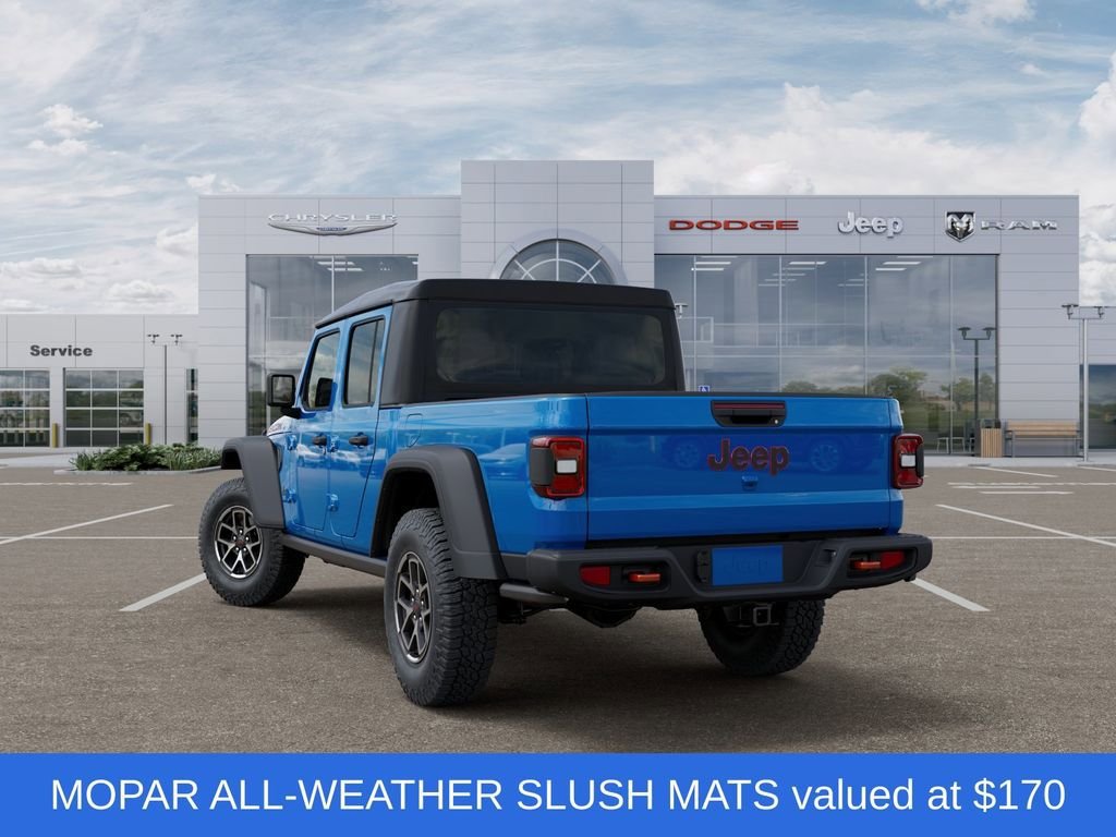 New 2026 Jeep Gladiator Rubicon w/ Steel Power Dome Hood Package image 3