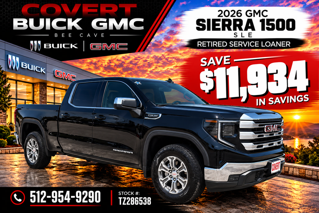 New 2026 GMC Sierra 1500 SLE w/ Preferred Package