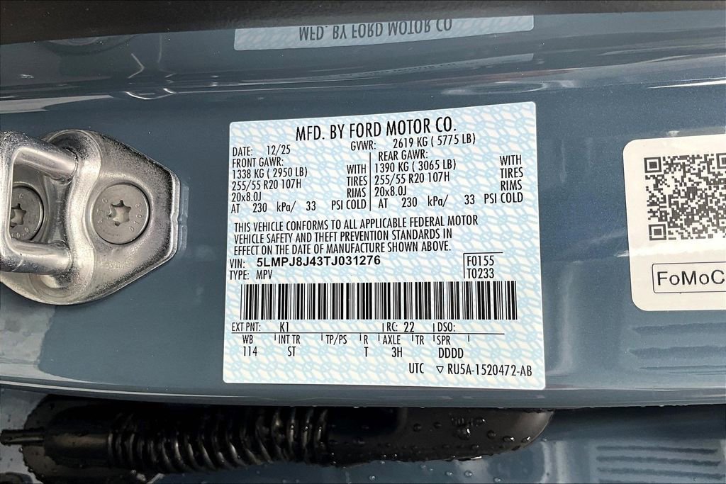 New 2026 Lincoln Nautilus Premier w/ Equipment Group 102A AWD/4WD image 8