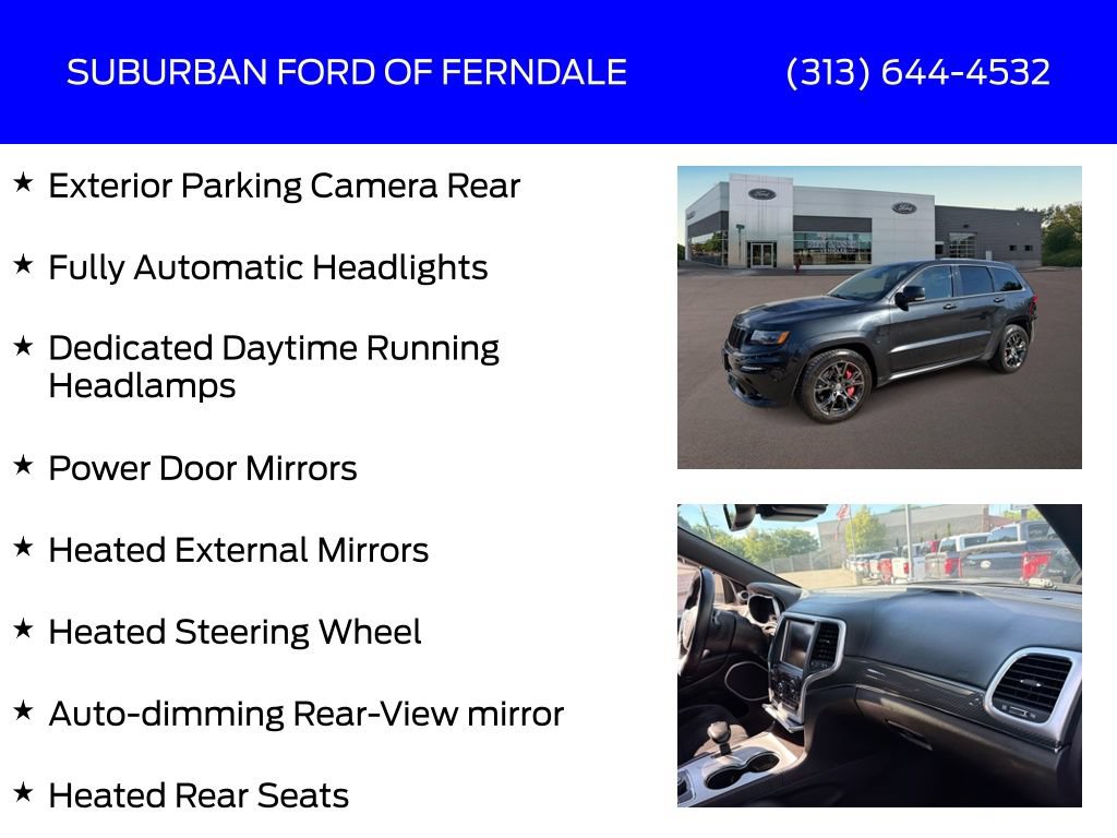 Used 2014 Jeep Grand Cherokee SRT w/ Trailer Tow Group IV AWD/4WD image 17
