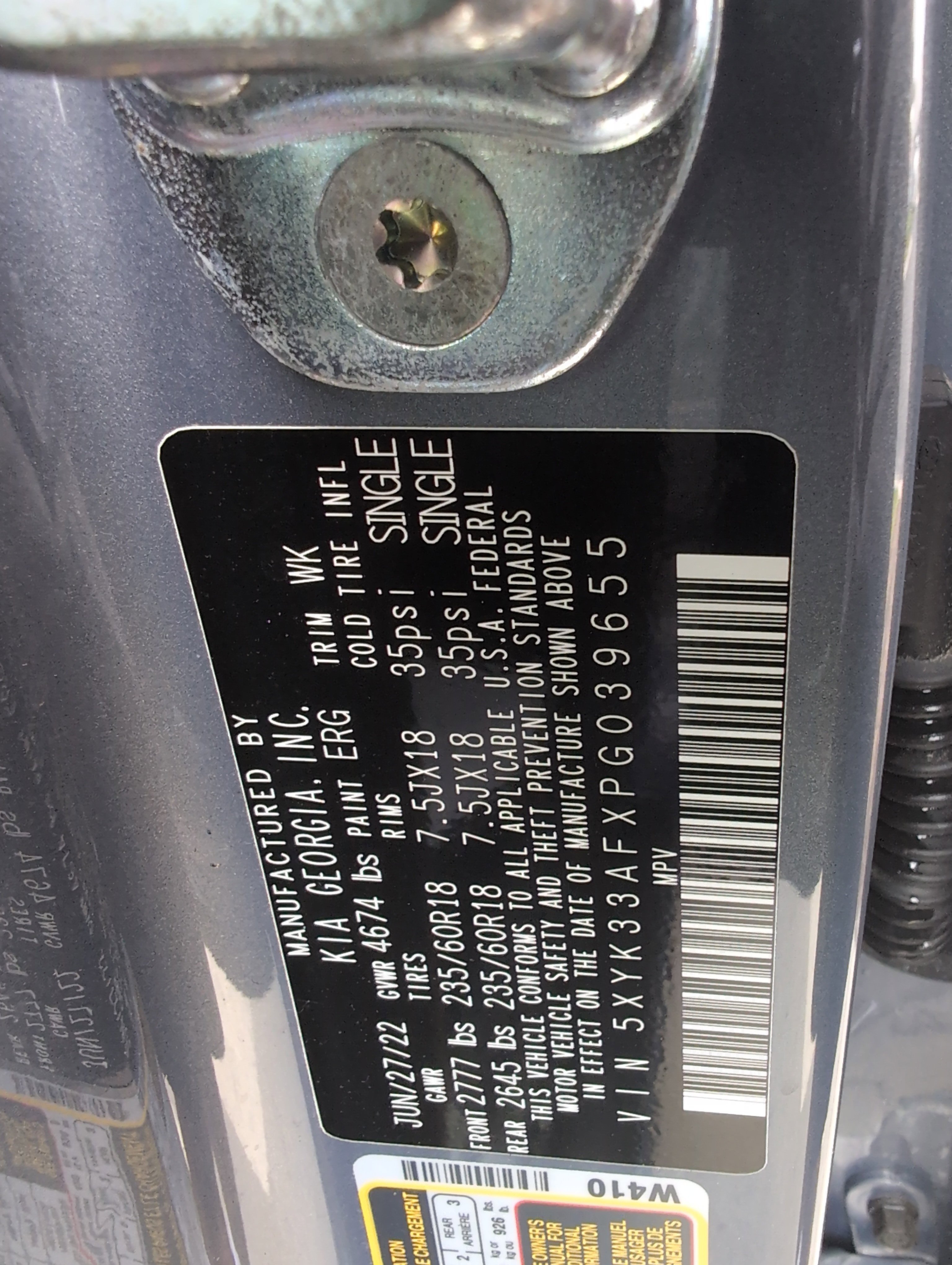 Used 2023 Kia Sportage EX FWD image 34