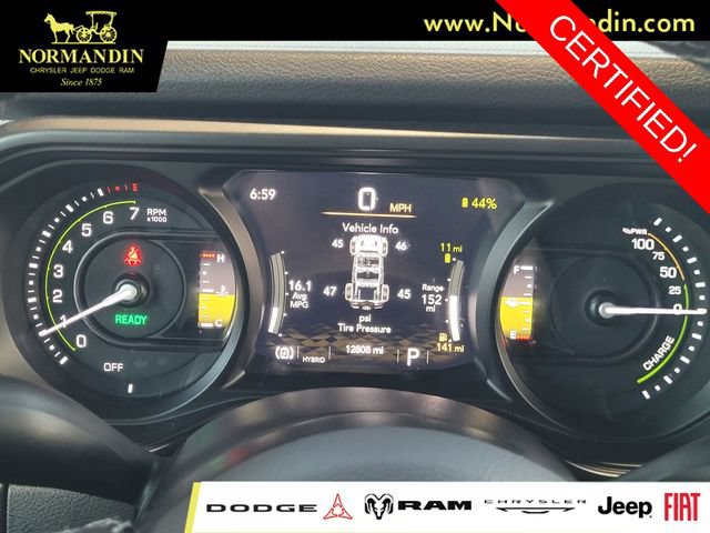 Certified 2025 Jeep Wrangler Unlimited Sport S 4xe AWD/4WD image 8
