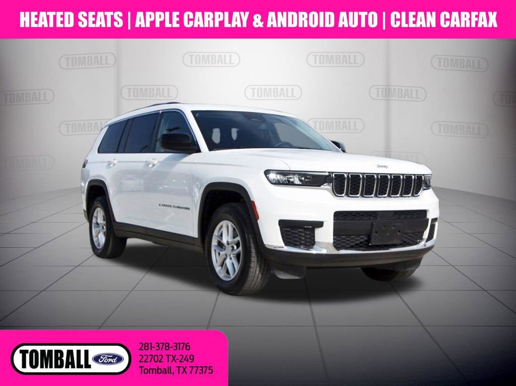 Used 2022 Jeep Grand Cherokee L Laredo w/ Luxury Tech Group I AWD/4WD image 1
