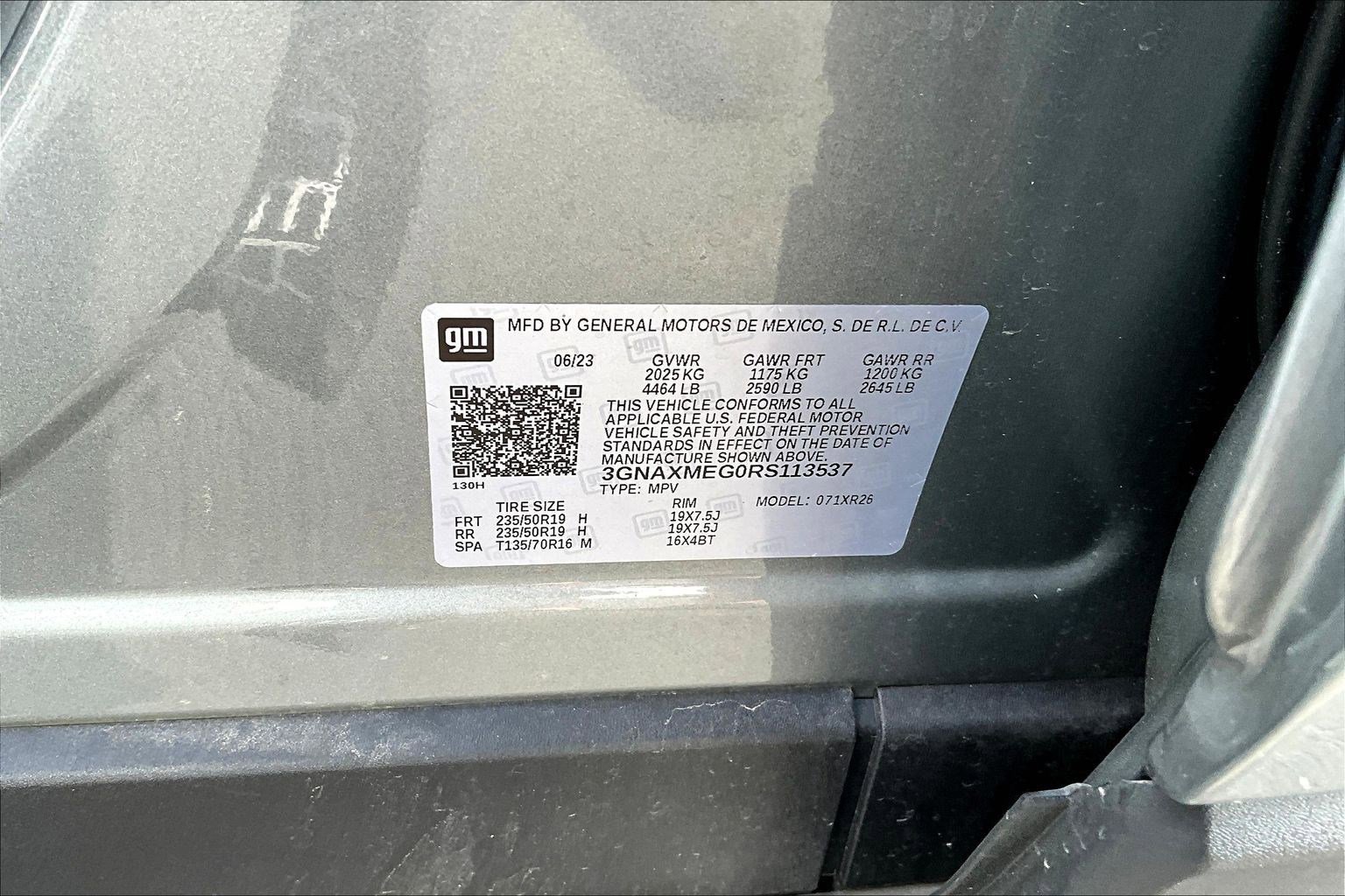 Used 2024 Chevrolet Equinox RS w/ RS Leather Package FWD image 19