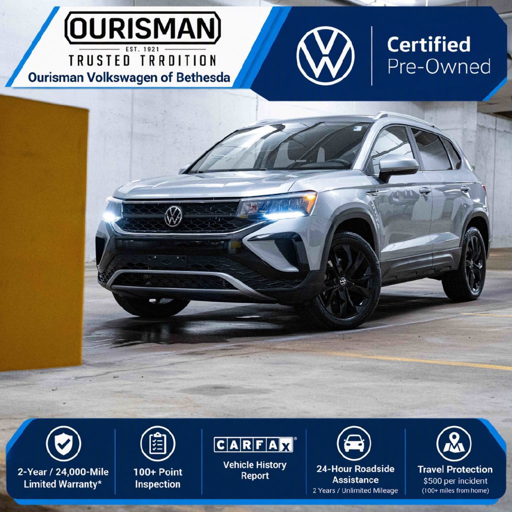 Certified 2022 Volkswagen Taos SE