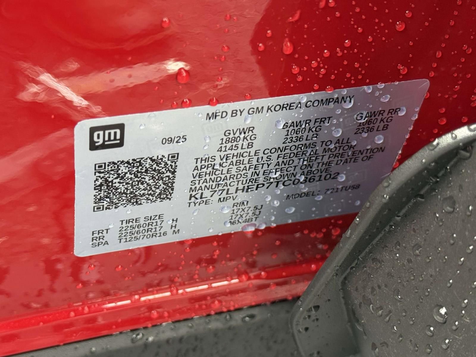 New 2026 Chevrolet Trax LT w/ Driver Confidence Package FWD image 29