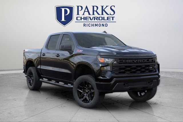 New 2026 Chevrolet Silverado 1500 Custom Trail Boss w/ LPO, Dark Essentials Package