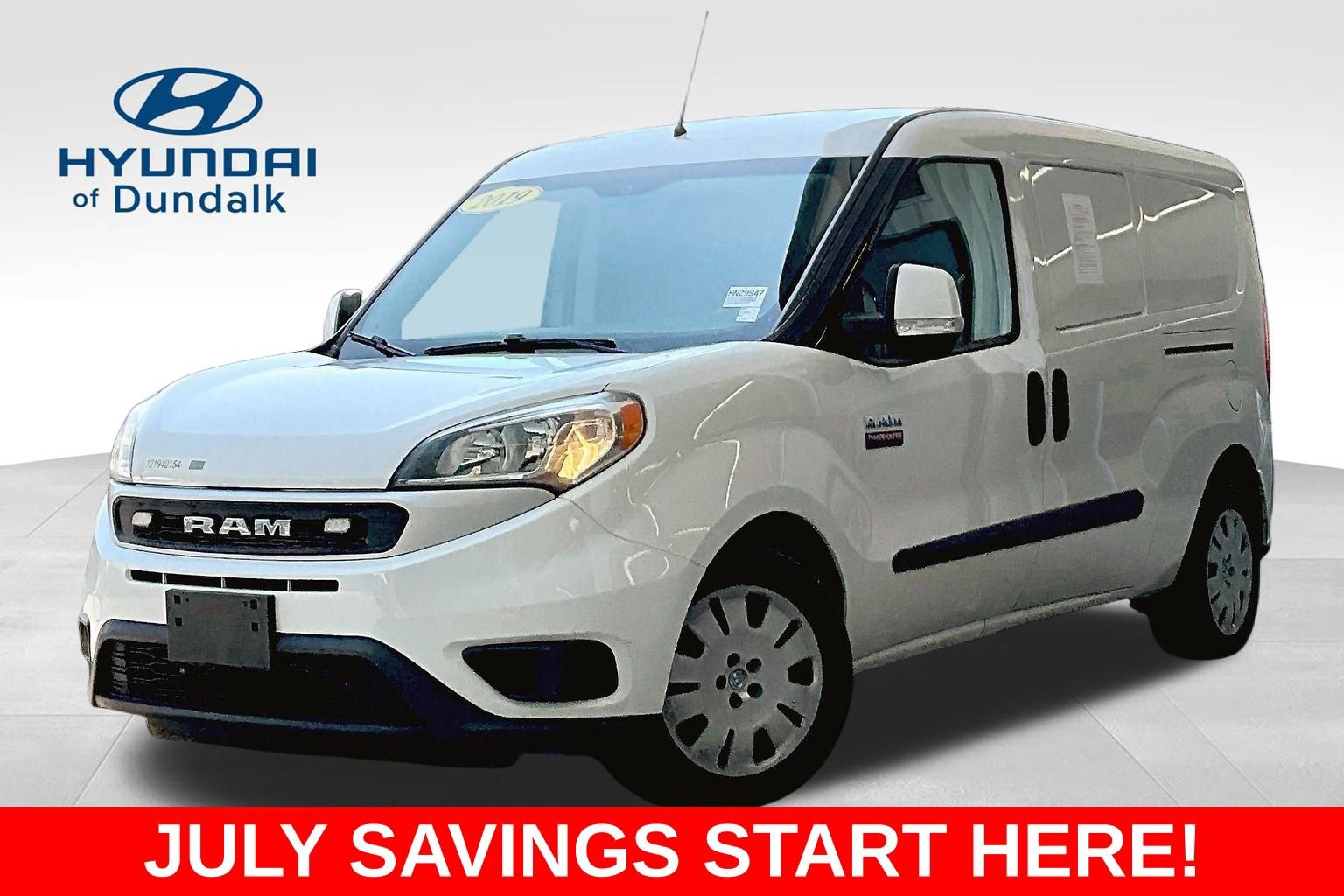 Used 2019 RAM ProMaster City Tradesman SLT
