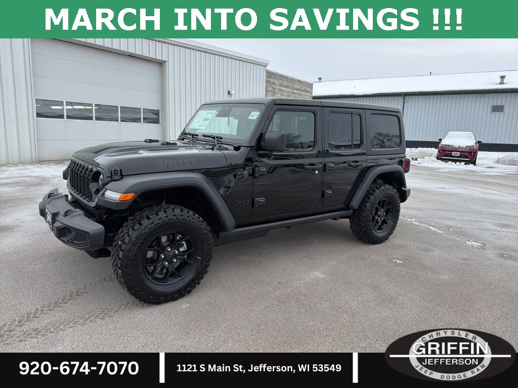 New 2026 Jeep Wrangler Willys