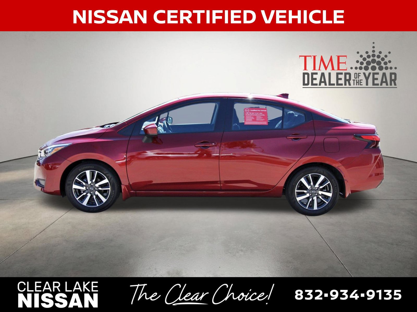 Certified 2025 Nissan Versa SV w/ Trunk Package FWD image 5