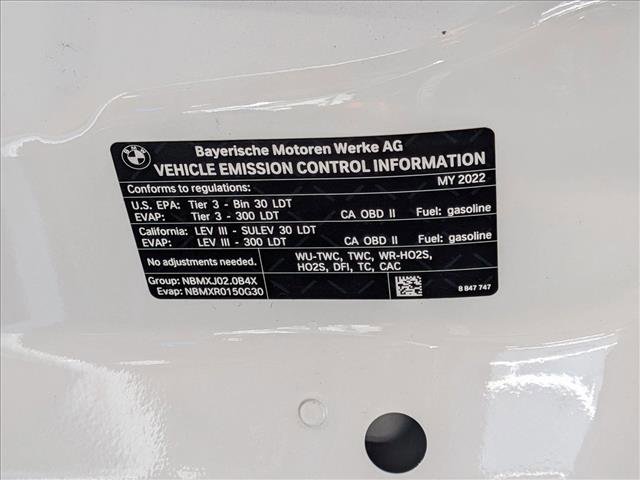 Certified 2022 BMW X3 xDrive30i w/ M Sport Package 2 image 27