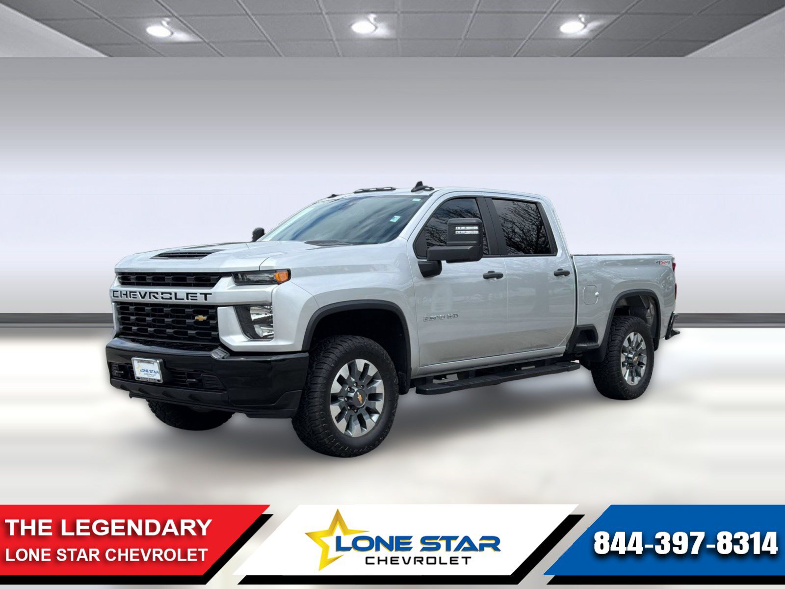 Certified 2023 Chevrolet Silverado 2500 Custom w/ Custom Value Package AWD/4WD image 1