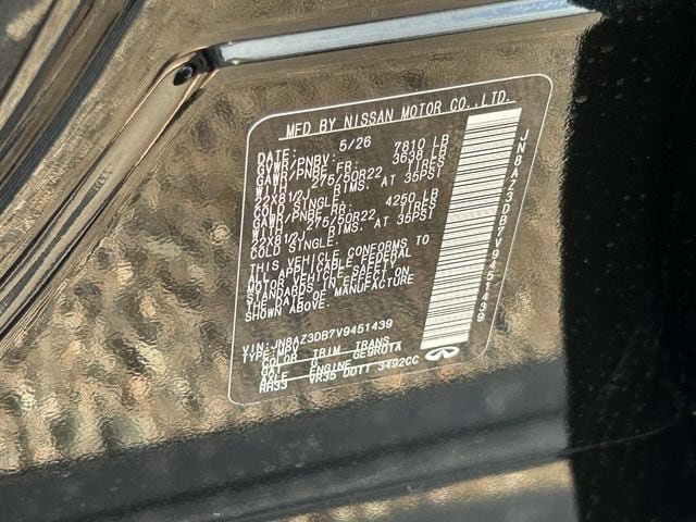 New 2027 INFINITI QX80 Sensory AWD/4WD image 32
