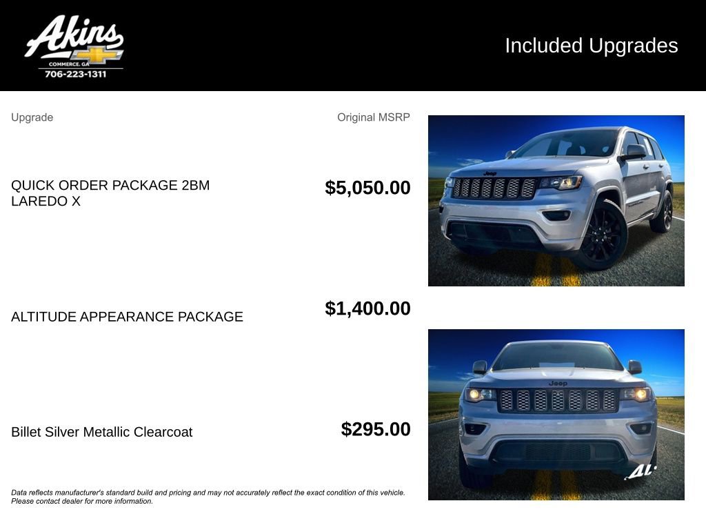 Used 2021 Jeep Grand Cherokee Laredo X image 5