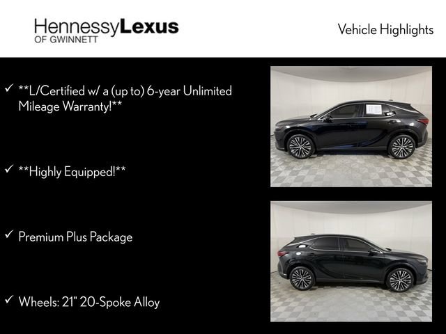 Certified 2024 Lexus RX 350 Premium w/ Cold Area Package FWD image 12