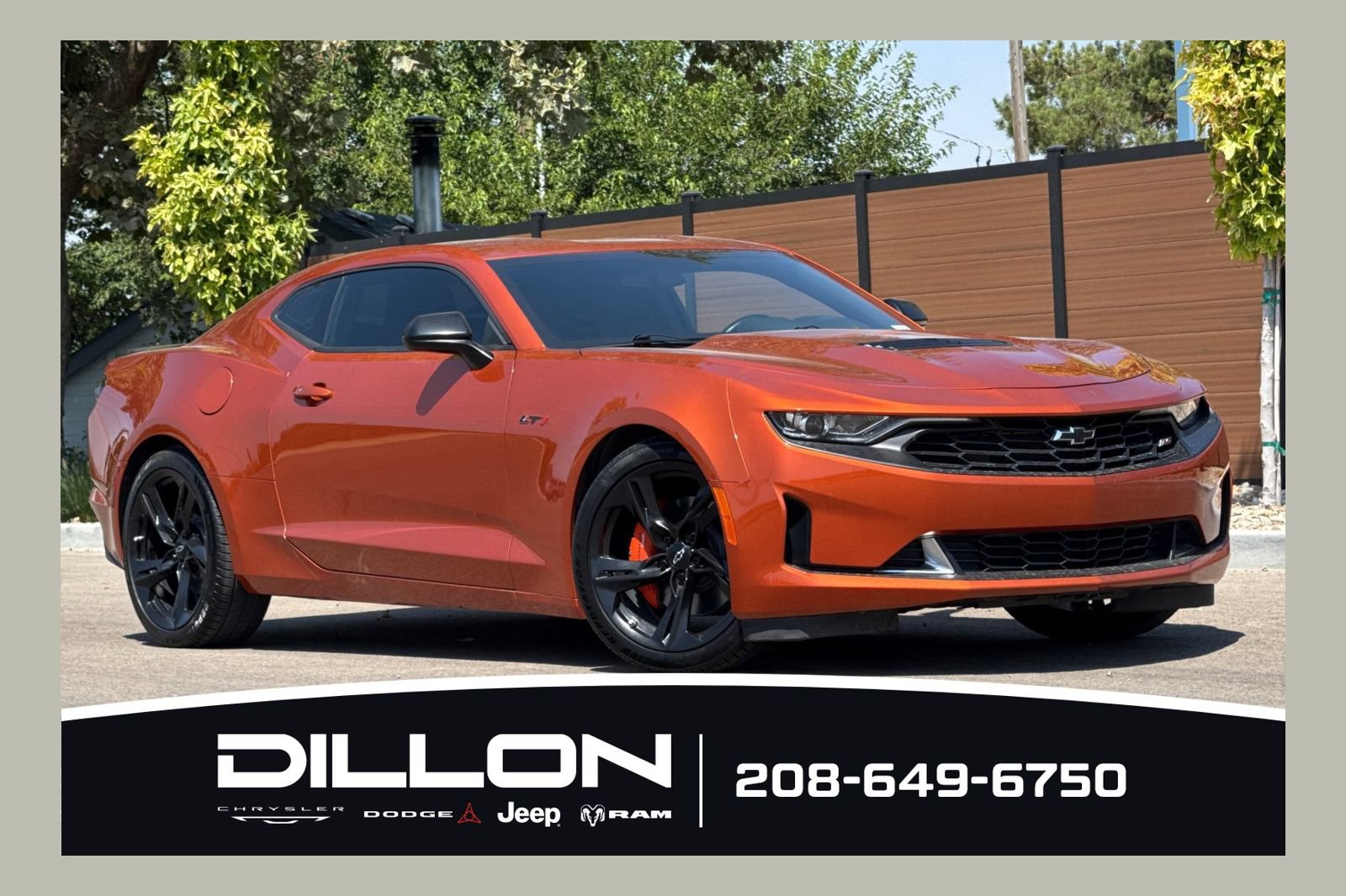 Used 2022 Chevrolet Camaro LT w/ RS Package RWD image 1