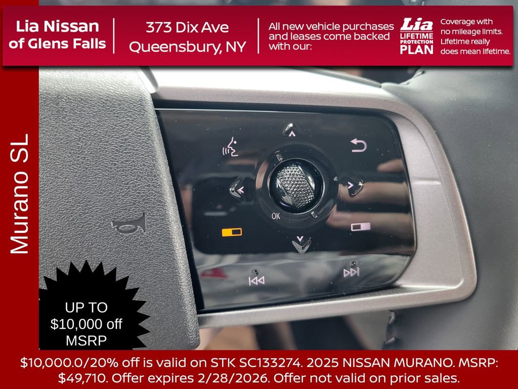 New 2025 Nissan Murano SL w/ Cargo Package image 20