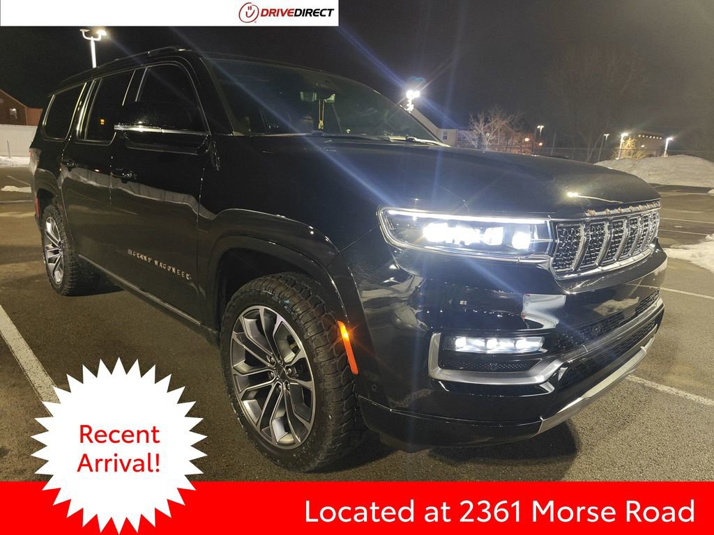 Used 2024 Jeep Grand Wagoneer L Series III w/ Rear Seat Video Group 1