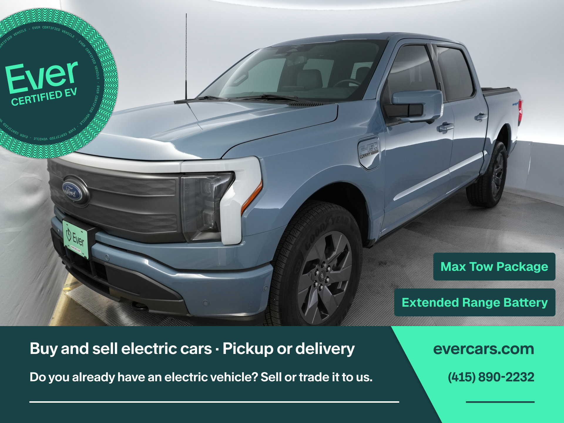 Used 2023 Ford F150 Lightning Lariat w/ Equipment Group 511A High