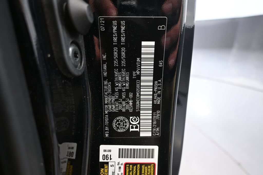 Used 2021 Toyota Sienna XSE FWD image 43