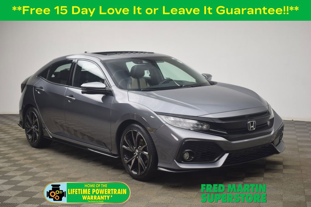 Used 2018 Honda Civic Sport Touring image 1