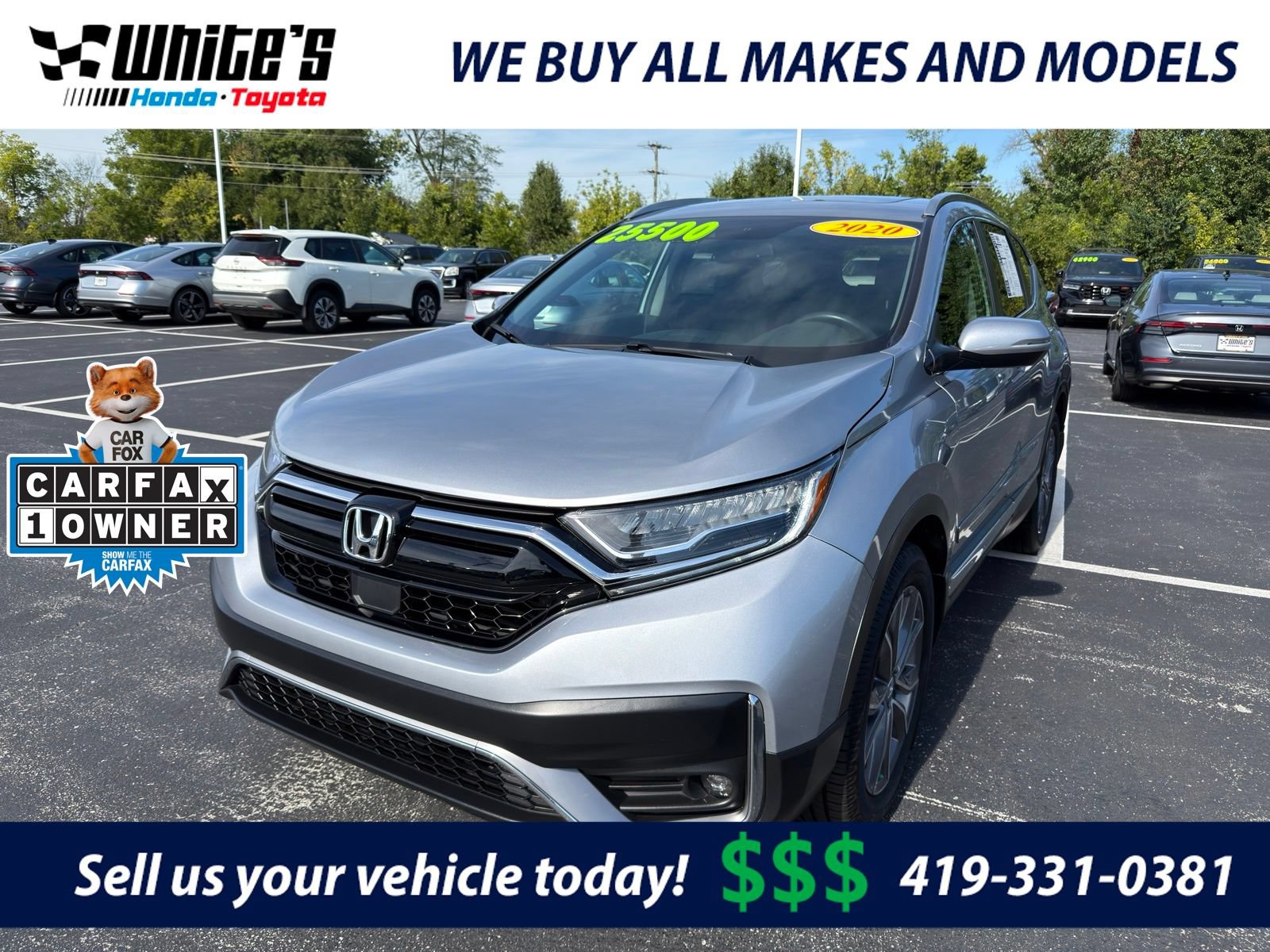 Used 2020 Honda CR-V Touring image 1