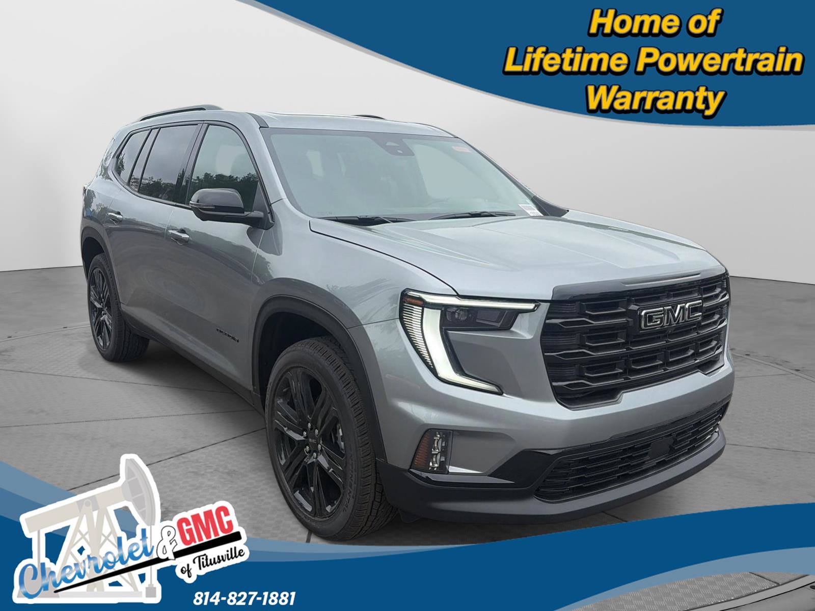 New 2026 GMC Acadia Elevation w/ Black Edition