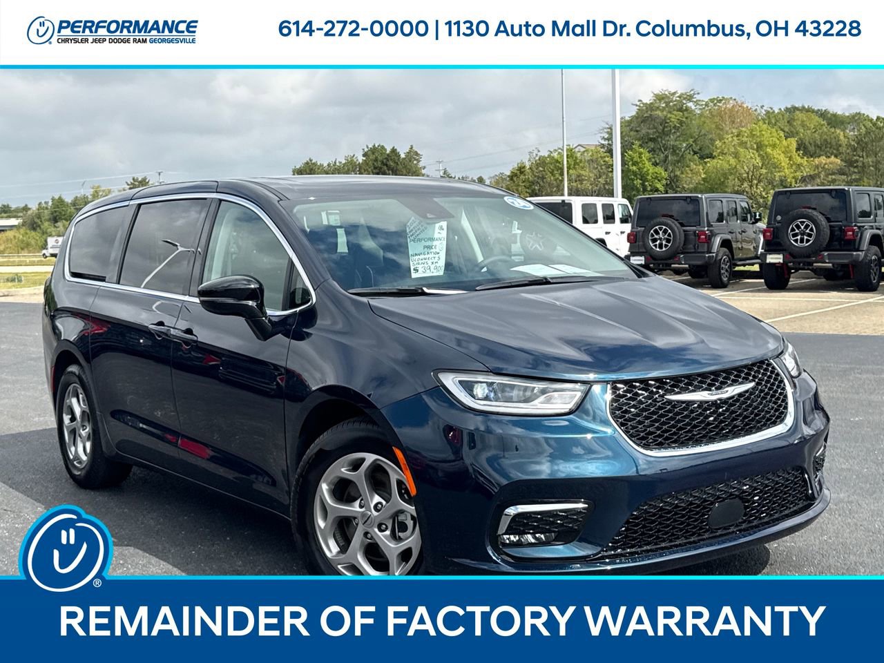 Used 2024 Chrysler Pacifica Limited w/ Trailer Tow Group