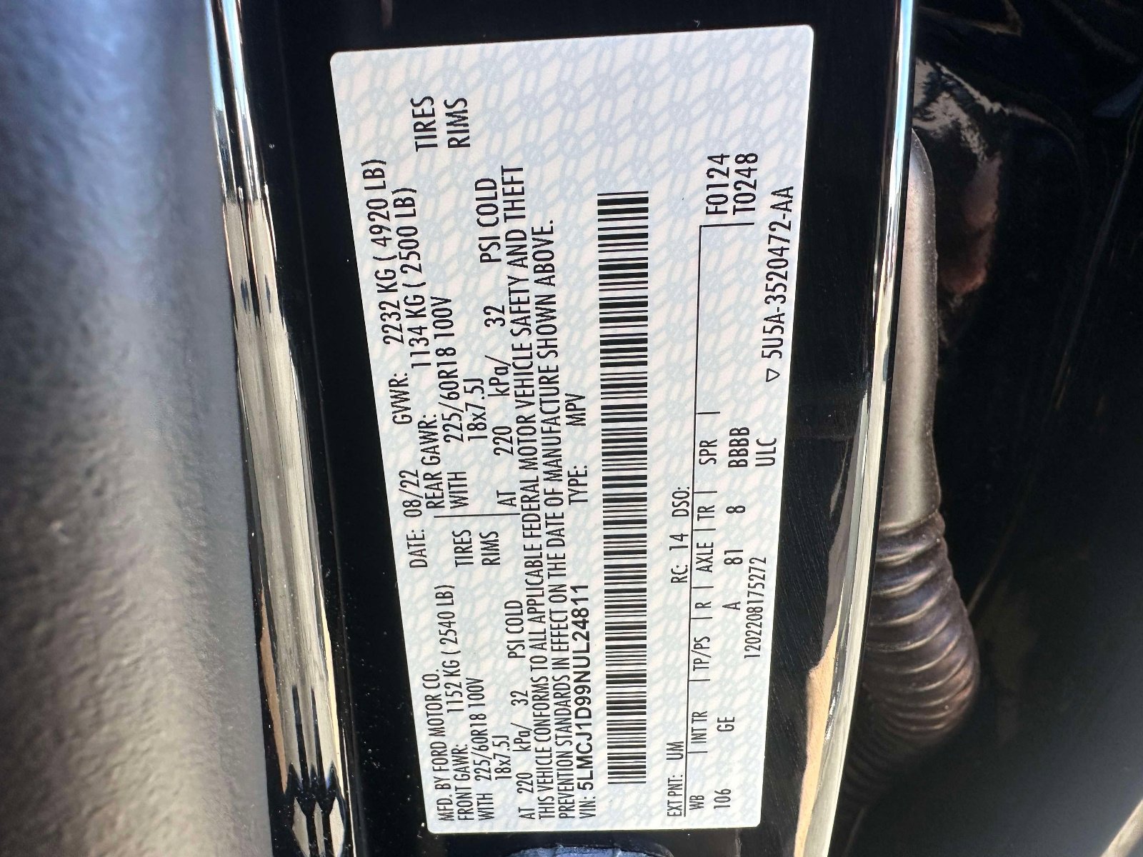 Used 2022 Lincoln Corsair AWD w/ Equipment Group 101A image 35