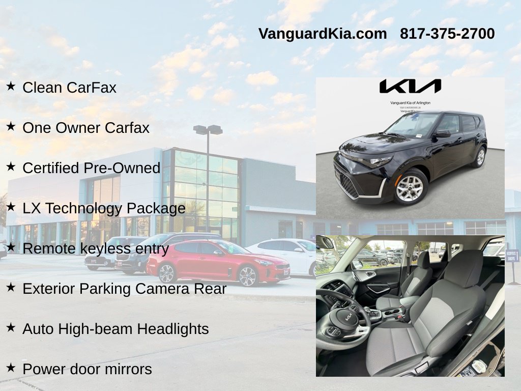 Certified 2025 Kia Soul LX w/ LX Technology Package FWD image 6