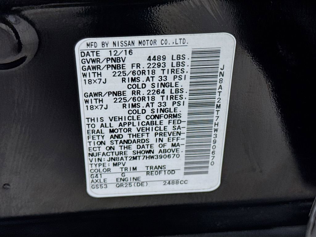 Used 2017 Nissan Rogue SL FWD image 43