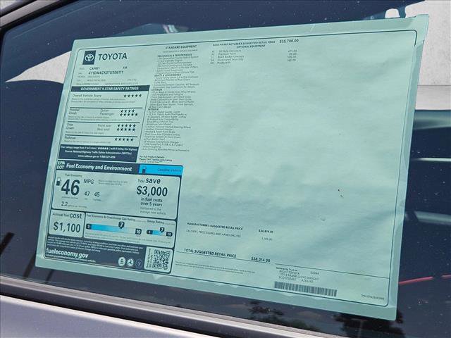 New 2026 Toyota Camry XSE FWD image 18