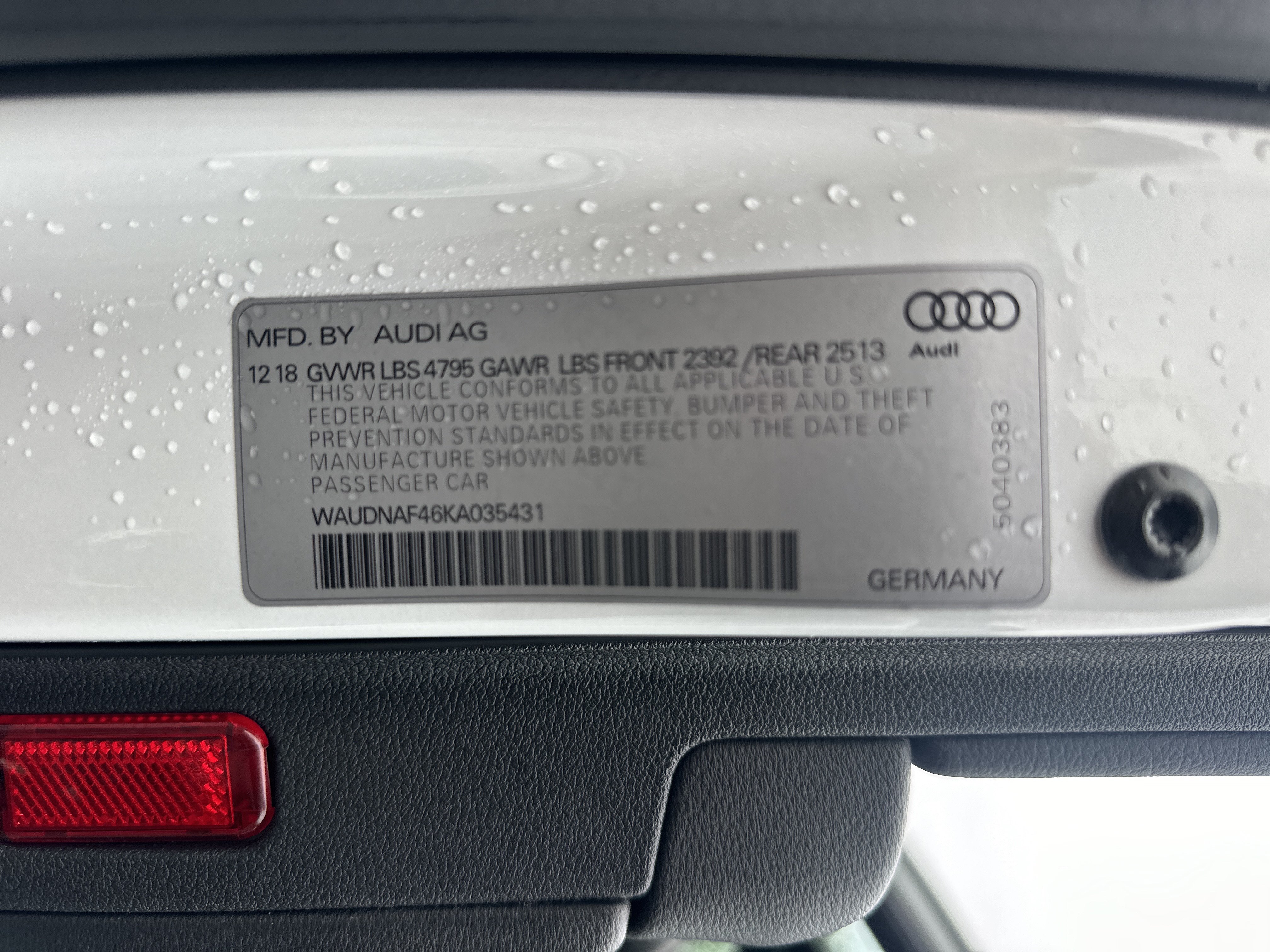 Used 2019 Audi A4 2.0T Premium w/ Convenience Package AWD/4WD image 26