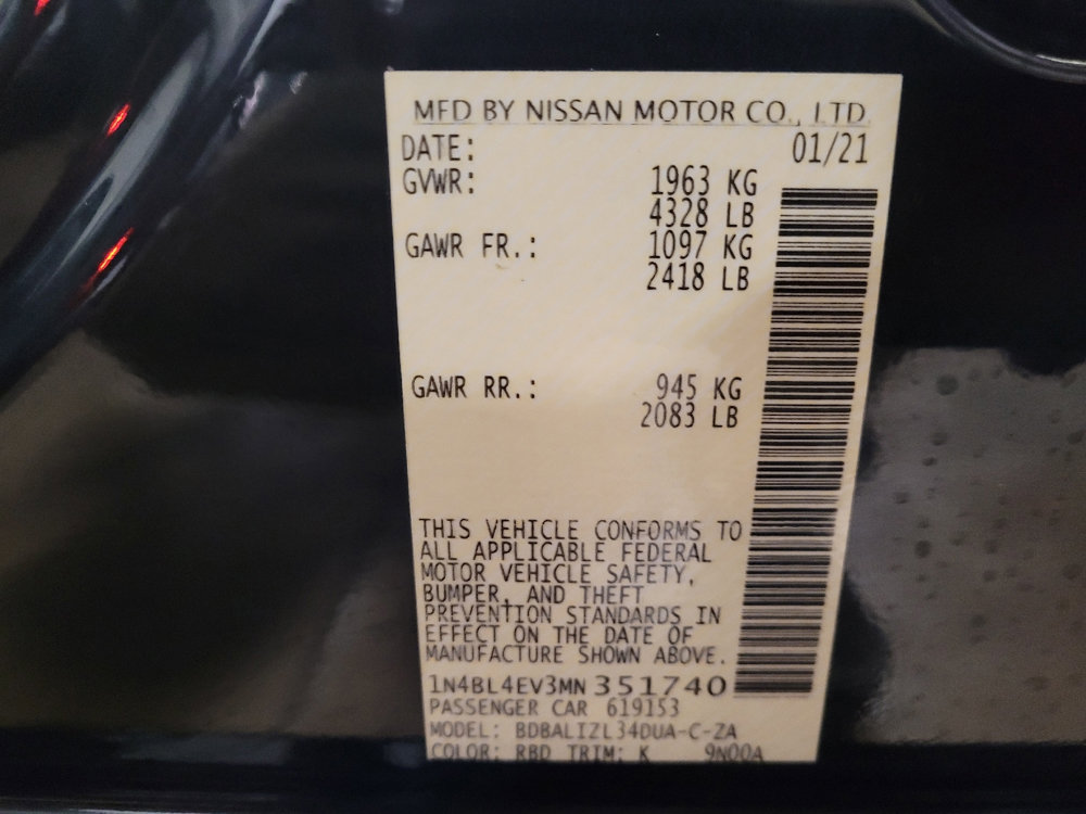 Used 2021 Nissan Altima 2.5 SL image 33