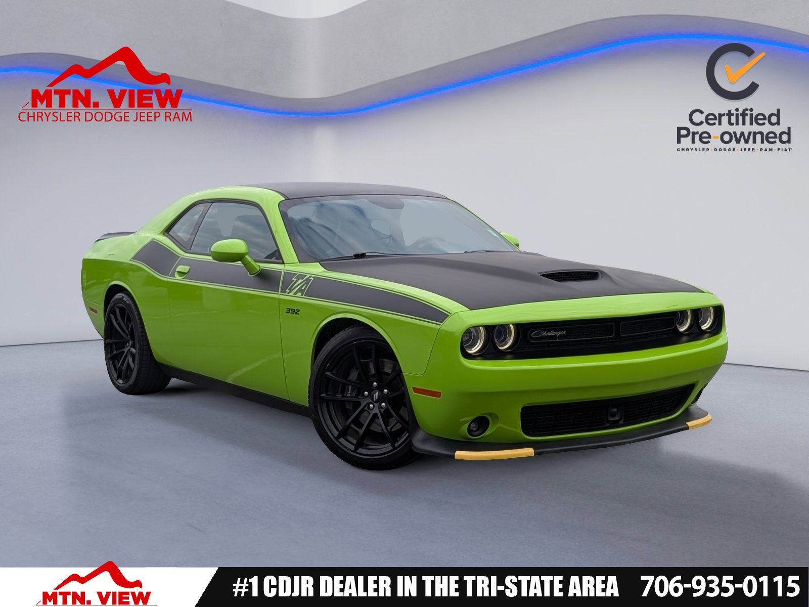 Certified 2023 Dodge Challenger R/T Scat Pack w/ T/A Package
