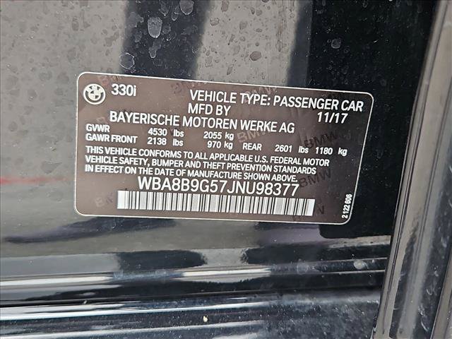 Used 2018 BMW 330i Sedan RWD image 25