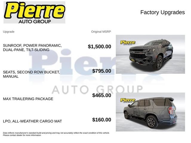 Used 2021 Chevrolet Tahoe Z71 w/ Max Trailering Package AWD/4WD image 13