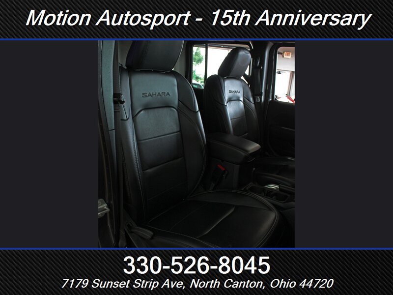 Used 2021 Jeep Wrangler Unlimited Sahara w/ Uconnect 4C Nav & Sound Group AWD/4WD image 38