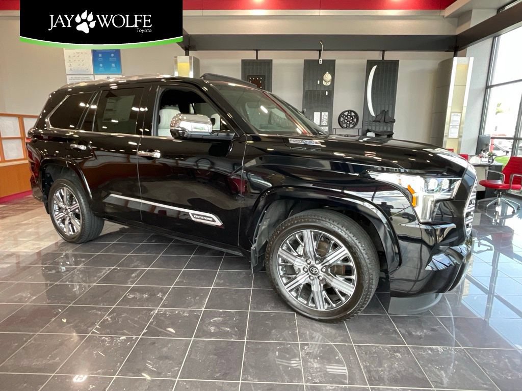 New 2025 Toyota Sequoia Capstone AWD/4WD image 1