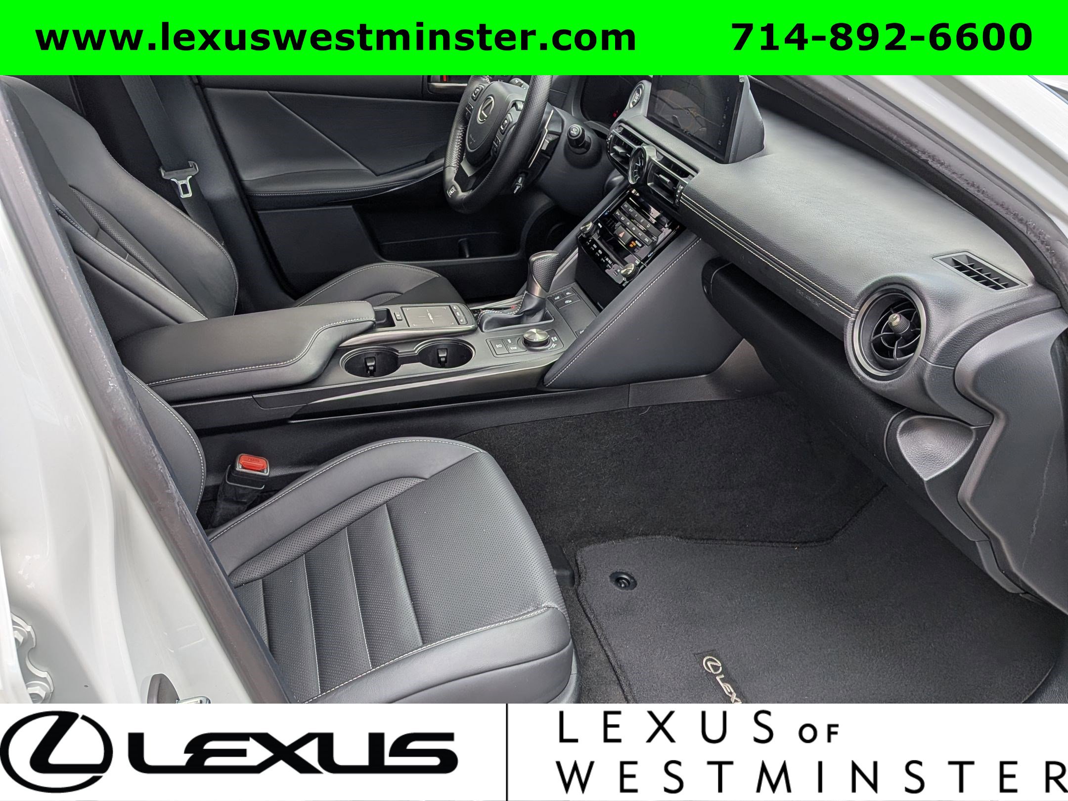 Certified 2023 Lexus IS 350 F Sport w/ Navigation Package RWD image 5