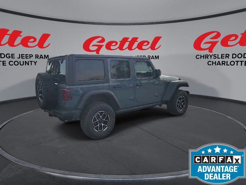 Used 2025 Jeep Wrangler Unlimited Rubicon w/ Steel Bumper Group image 8