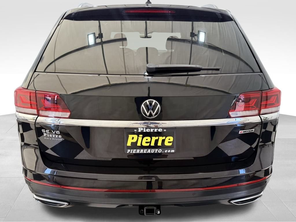 Used 2021 Volkswagen Atlas SE w/ Panoramic Sunroof Package image 3