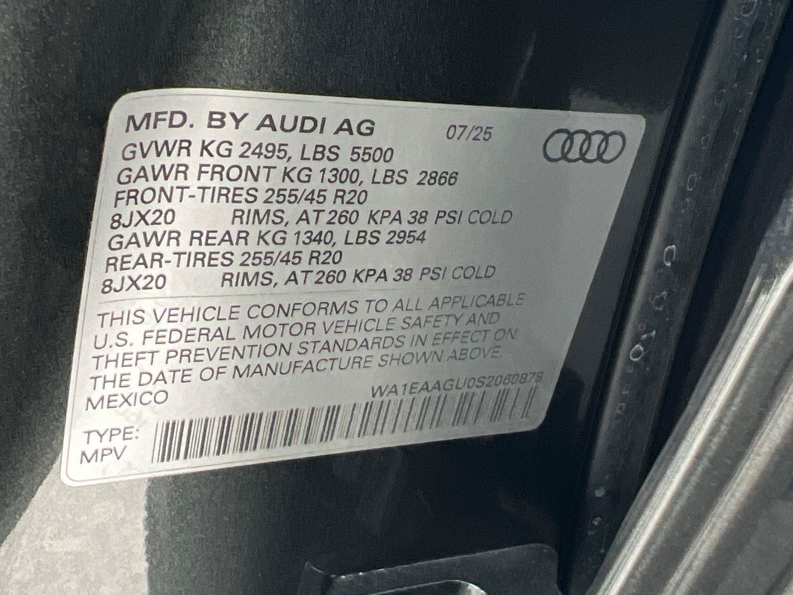 Certified 2025 Audi Q5 Premium Plus AWD/4WD image 34
