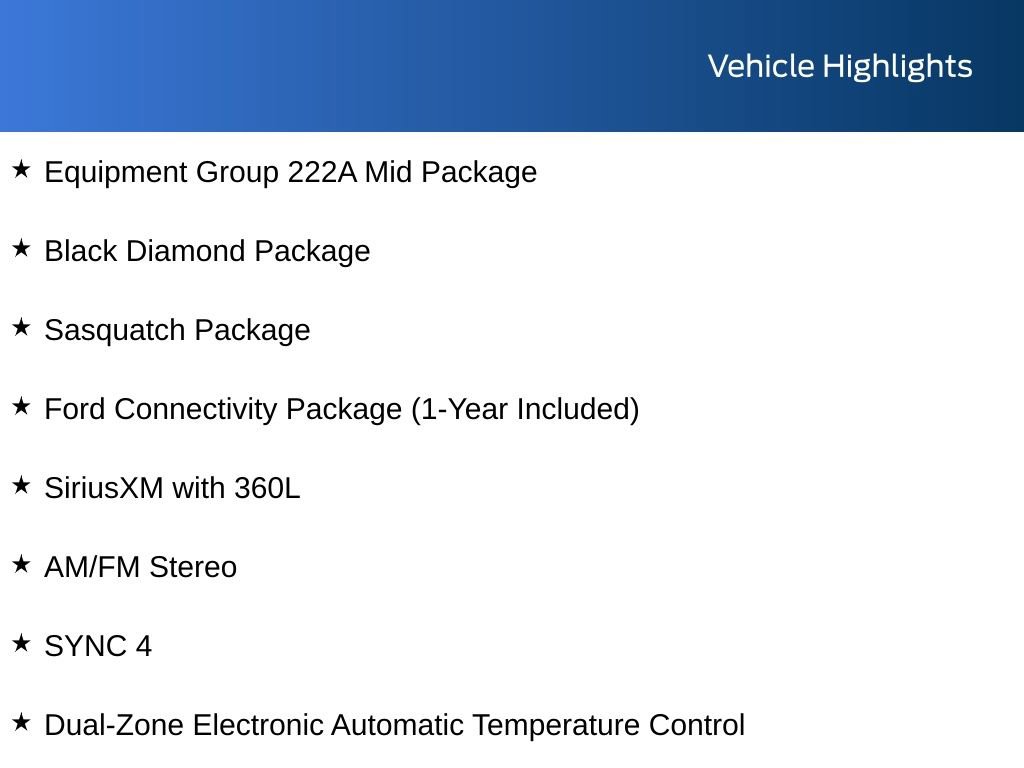 New 2026 Ford Bronco Big Bend w/ Black Diamond Package AWD/4WD image 3